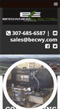 Mobile Screenshot of becwy.com